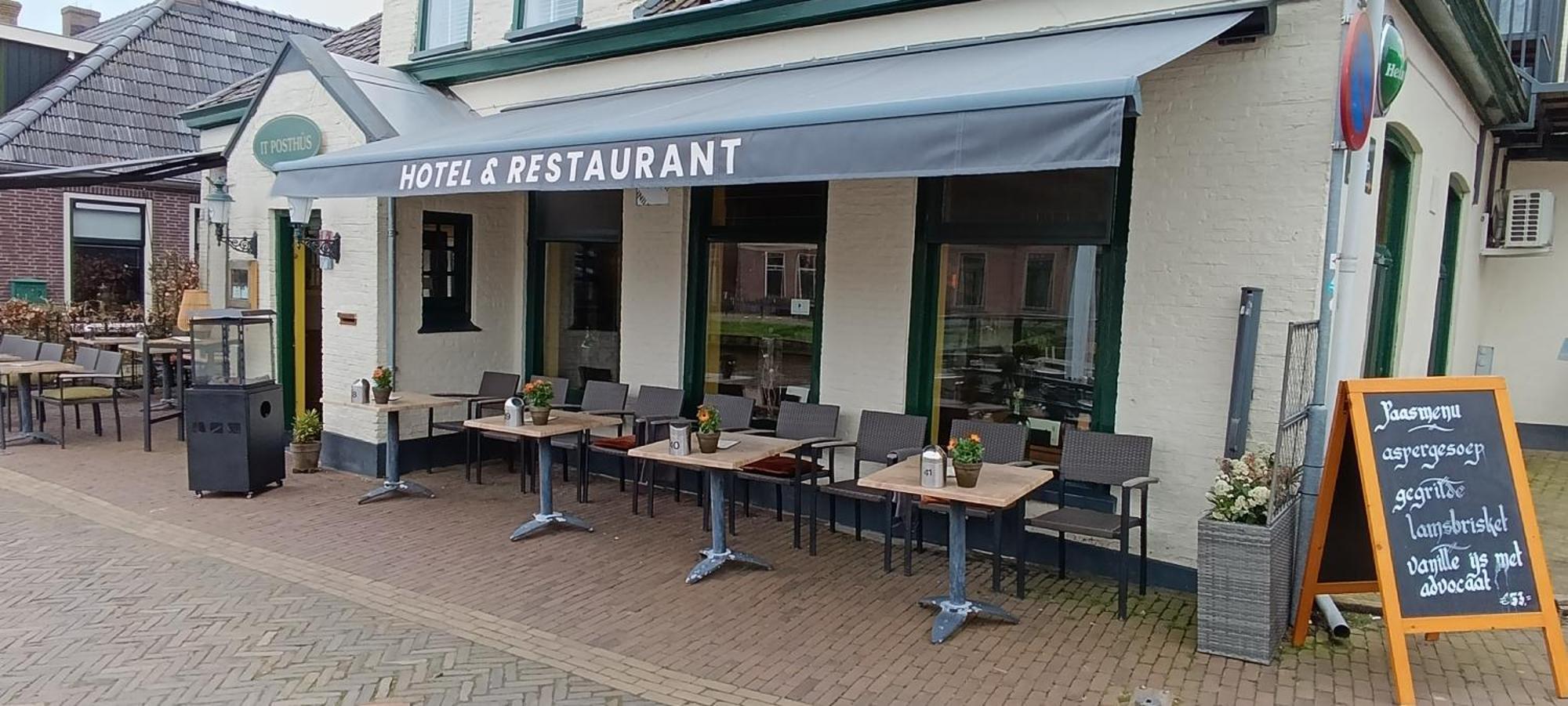 Hotel Restaurant It Posthus Birdaard Luaran gambar